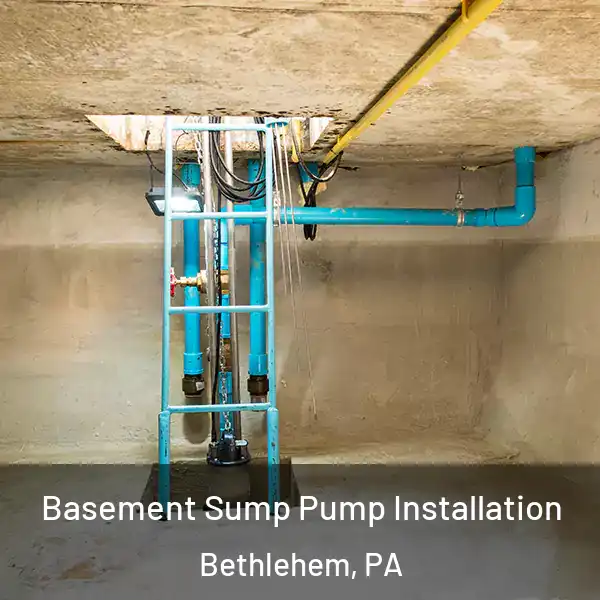  Basement Sump Pump Installation Bethlehem, PA