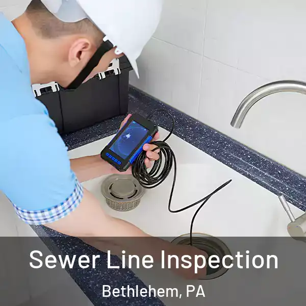  Sewer Line Inspection Bethlehem, PA